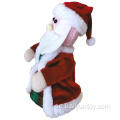 18 cm musikaliska jultomten som bär gåvor